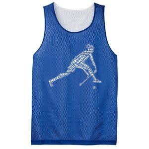 Field Hockey Love Field Hockey Player Mesh Reversible Basketball Jersey Tank