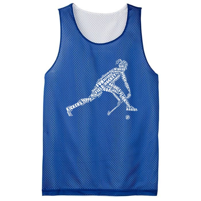 Field Hockey Love Field Hockey Player Mesh Reversible Basketball Jersey Tank