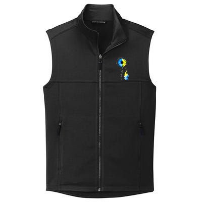 Faith Hope Love Awareness Downs Syndrome The Blue Elephant Collective Smooth Fleece Vest