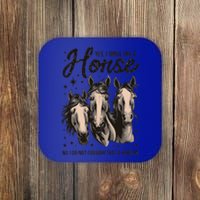 Funny Horse Lover Horse Racing Meaningful Gift Coaster