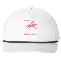 Funny Horse Lover Graphic For Girls And Boys Horse Fan Funny Gift Snapback Five-Panel Rope Hat