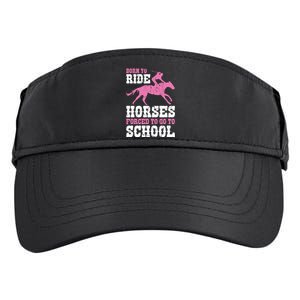 Funny Horse Lover Graphic For Girls And Boys Horse Fan Funny Gift Adult Drive Performance Visor