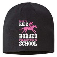 Funny Horse Lover Graphic For Girls And Boys Horse Fan Funny Gift Sustainable Beanie