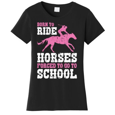 Funny Horse Lover Graphic For Girls And Boys Horse Fan Funny Gift Women's T-Shirt