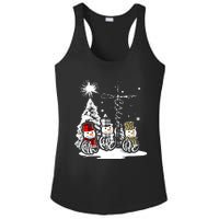 Faith Hope Love Jesus Snowman Plaid Leopard Christmas Gift Ladies PosiCharge Competitor Racerback Tank