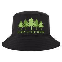 Funny Happy Little Trees Gifts Bob Style Camping Cool Comfort Performance Bucket Hat