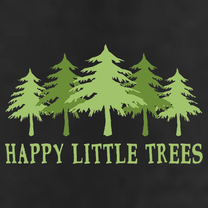 Funny Happy Little Trees Gifts Bob Style Camping Cool Comfort Performance Bucket Hat