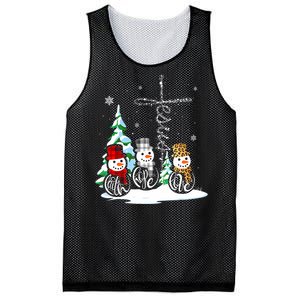 Faith Hope Love Jesus Snowman Plaid Leopard Christmas Mesh Reversible Basketball Jersey Tank