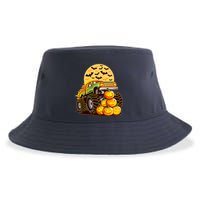 Funny Halloween Monster Truck Sustainable Bucket Hat