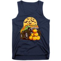 Funny Halloween Monster Truck Tank Top