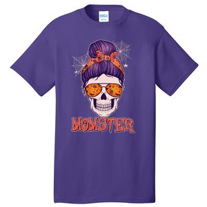 Funny Halloween Momster Monster Skull Tall T-Shirt