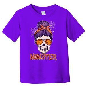 Funny Halloween Momster Monster Skull Toddler T-Shirt