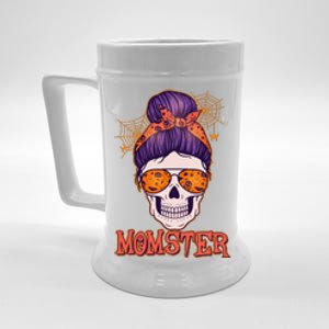 Funny Halloween Momster Monster Skull Beer Stein