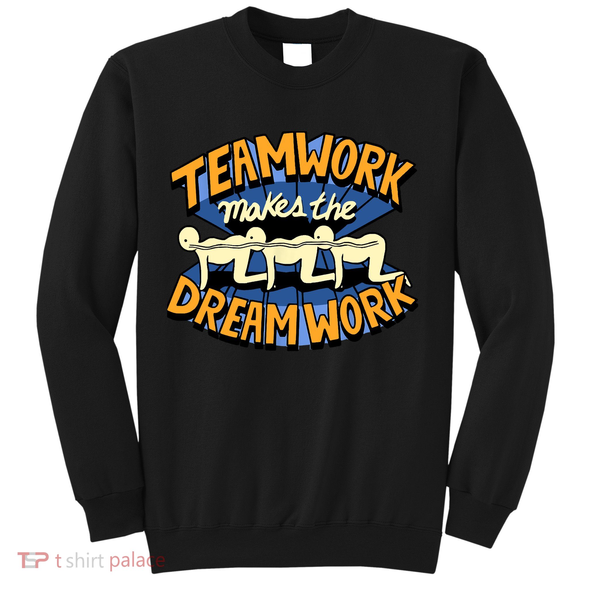 Funny Horror Movie Halloween Team Work Make Dream Centipede Sweatshirt