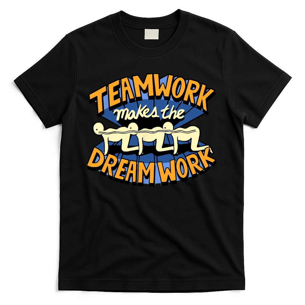 Funny Horror Movie Halloween Team Work Make Dream Centipede T-Shirt