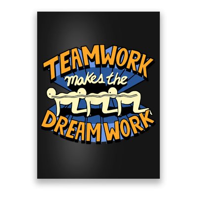 Funny Horror Movie Halloween Team Work Make Dream Centipede Poster