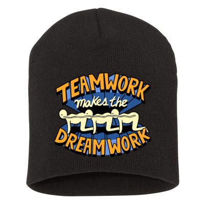 Funny Horror Movie Halloween Team Work Make Dream Centipede Short Acrylic Beanie