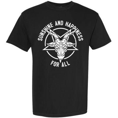 Funny Heavy Metal Band Fan Gift Metalhead Funny Black Goth Style Gift Garment-Dyed Heavyweight T-Shirt