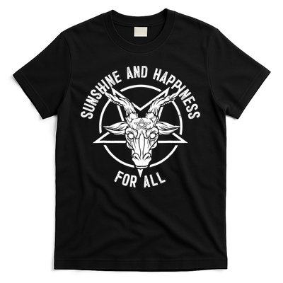 Funny Heavy Metal Band Fan Gift Metalhead Funny Black Goth Style Gift T-Shirt
