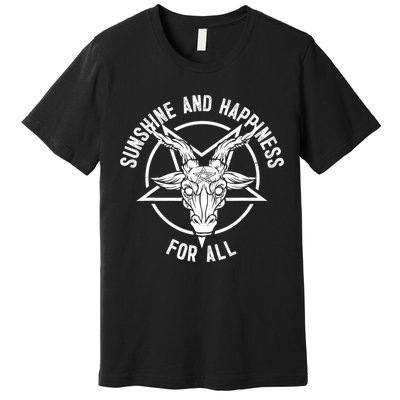 Funny Heavy Metal Band Fan Gift Metalhead Funny Black Goth Style Gift Premium T-Shirt