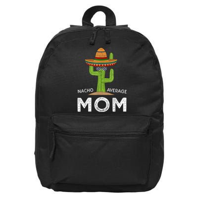 Fun Hilarious Mom Joke | Funny Saying Mom Humor 16 in Basic Backpack