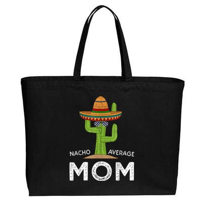 Fun Hilarious Mom Joke | Funny Saying Mom Humor Cotton Canvas Jumbo Tote