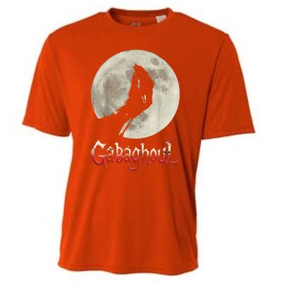 Funny Hand Moon Gabagool Halloween Cooling Performance Crew T-Shirt