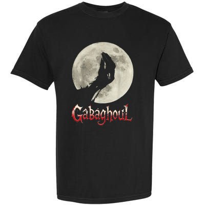 Funny Hand Moon Gabagool Halloween Garment-Dyed Heavyweight T-Shirt