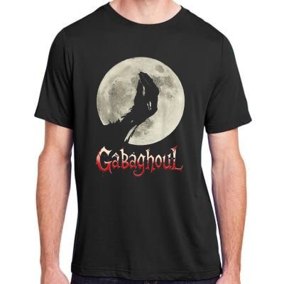 Funny Hand Moon Gabagool Halloween Adult ChromaSoft Performance T-Shirt