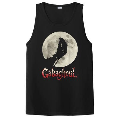 Funny Hand Moon Gabagool Halloween PosiCharge Competitor Tank