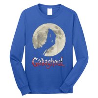 Funny Hand Moon Gabagool Halloween Long Sleeve Shirt