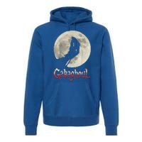 Funny Hand Moon Gabagool Halloween Premium Hoodie