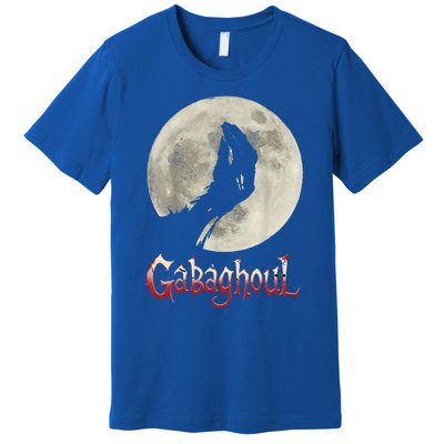 Funny Hand Moon Gabagool Halloween Premium T-Shirt