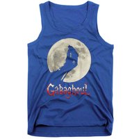 Funny Hand Moon Gabagool Halloween Tank Top