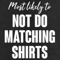 Funny Holiday Most Likely To Not Do Matching Shirts Beanie