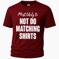 Funny Holiday Most Likely To Not Do Matching Shirts Performance Shirt