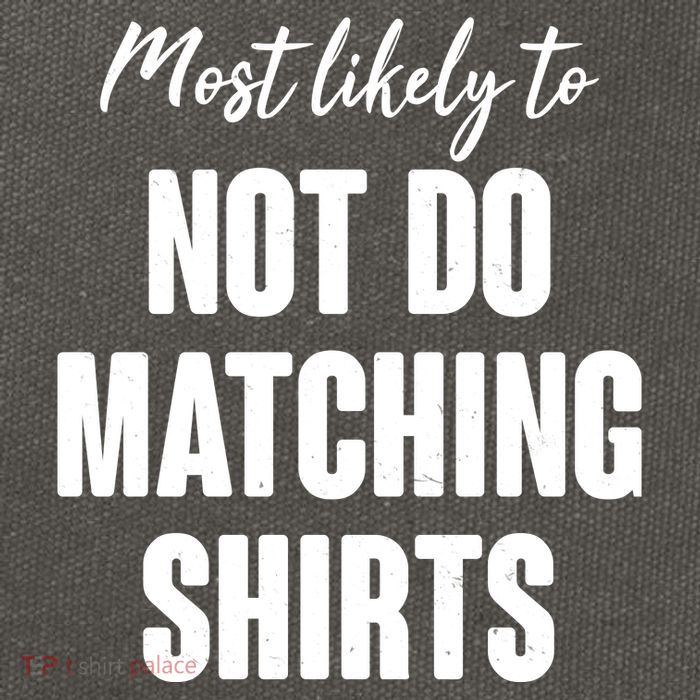 Funny Holiday Most Likely To Not Do Matching Shirts Cotton Canvas Backpack