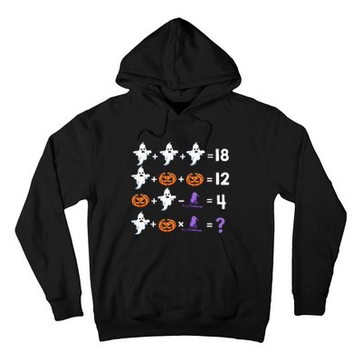 Funny Halloween Math Quiz Order of Operations Hoodie