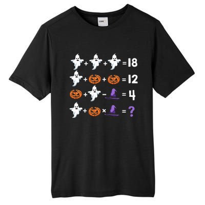 Funny Halloween Math Quiz Order of Operations Tall Fusion ChromaSoft Performance T-Shirt