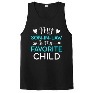 Family Humor My Son In Law Is My Favorite Child Gift PosiCharge Competitor Tank