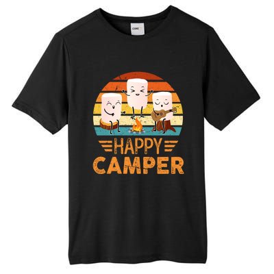 Funny Happy Marshmallow Camper Cute Meaningful Gift Tall Fusion ChromaSoft Performance T-Shirt