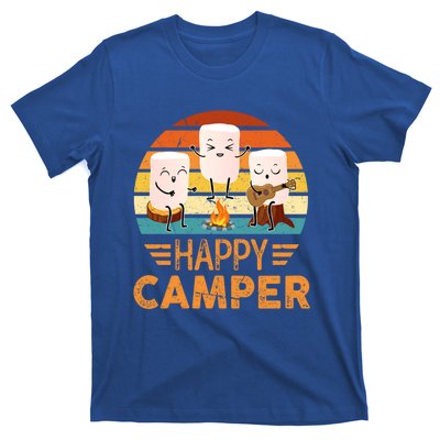 Funny Happy Marshmallow Camper Cute Meaningful Gift T-Shirt