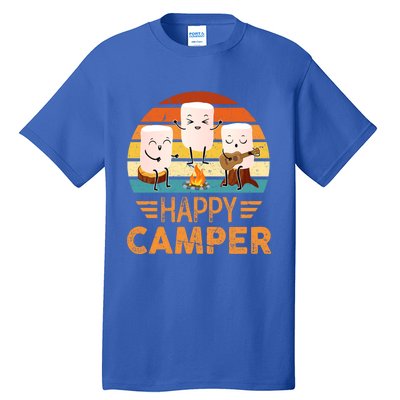 Funny Happy Marshmallow Camper Cute Meaningful Gift Tall T-Shirt