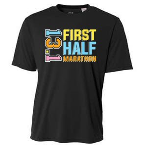 First Half Marathon 131 Trail Runner Training Half Marathon Cooling Performance Crew T-Shirt