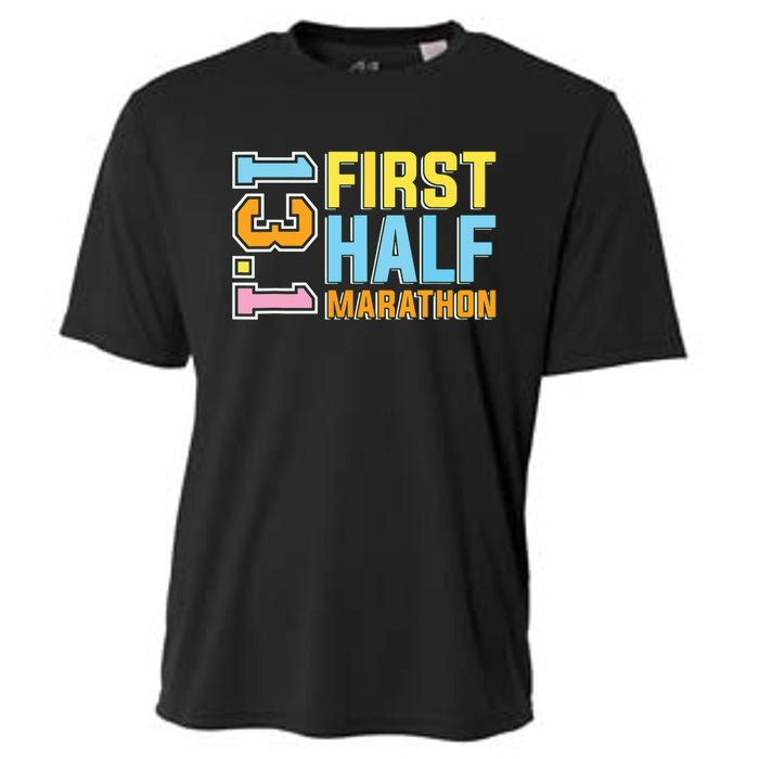 First Half Marathon 131 Trail Runner Training Half Marathon Cooling Performance Crew T-Shirt