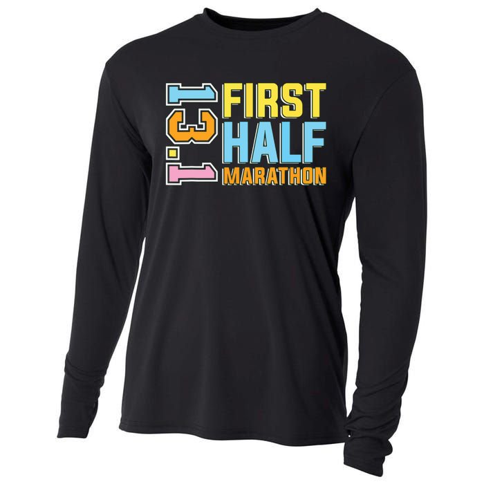 First Half Marathon 131 Trail Runner Training Half Marathon Cooling Performance Long Sleeve Crew