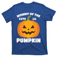 Funny Halloween Mommy Of The Cute Lil Pumpkin Funny Gift T-Shirt