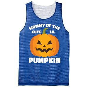 Funny Halloween Mommy Of The Cute Lil Pumpkin Funny Gift Mesh Reversible Basketball Jersey Tank