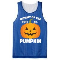 Funny Halloween Mommy Of The Cute Lil Pumpkin Funny Gift Mesh Reversible Basketball Jersey Tank