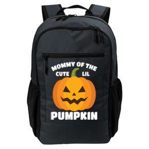 Funny Halloween Mommy Of The Cute Lil Pumpkin Funny Gift Daily Commute Backpack